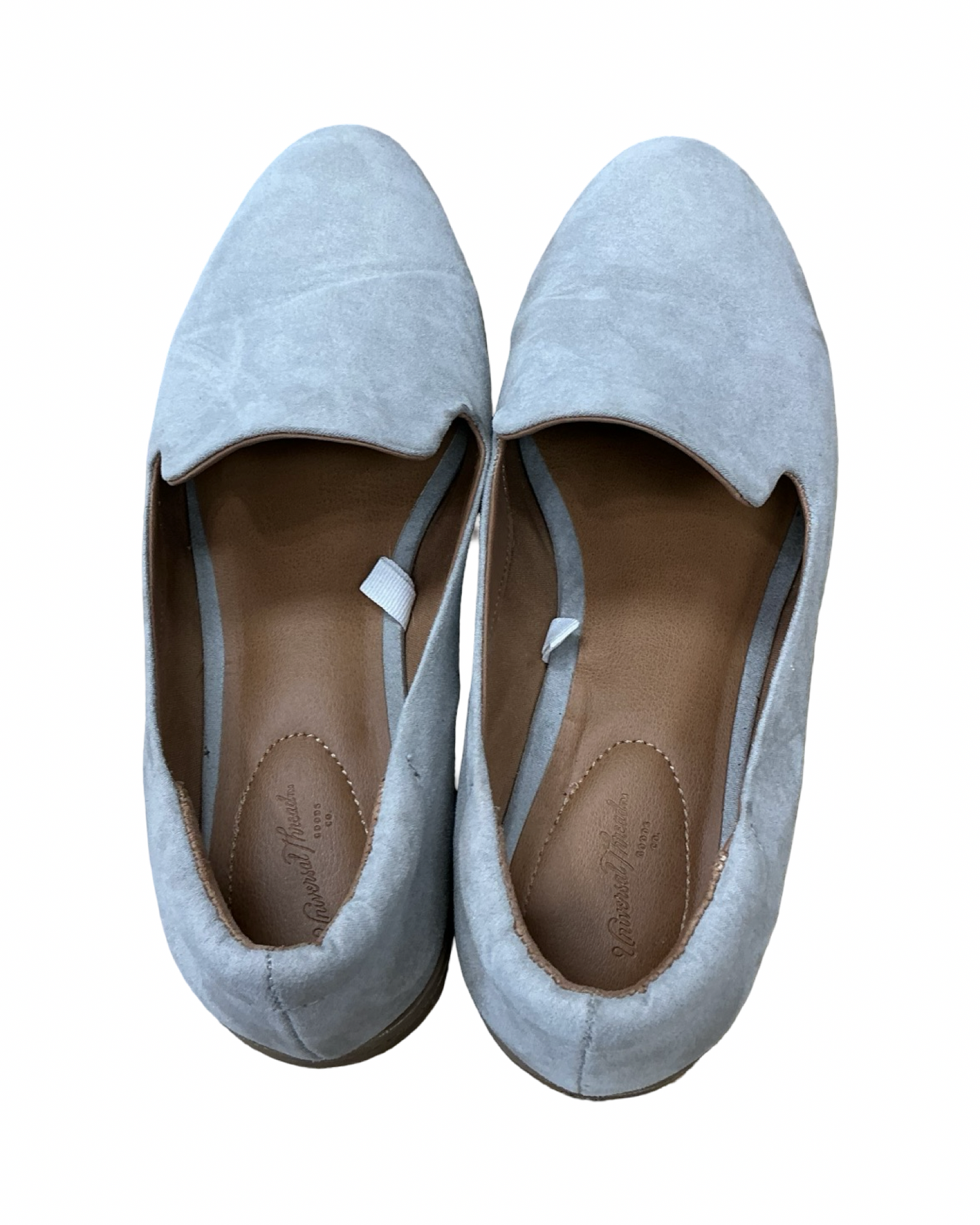 Shoes Flats By Universal Thread In Grey, Size:9