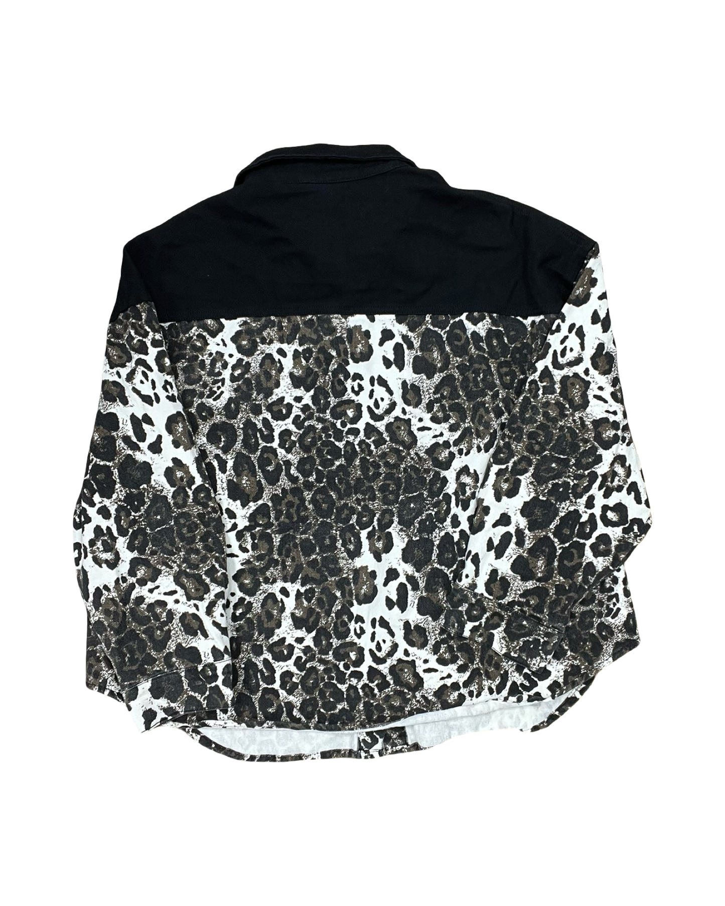 Blouse Ls By Clothes Mentor In Animal Print, Size:Xl
