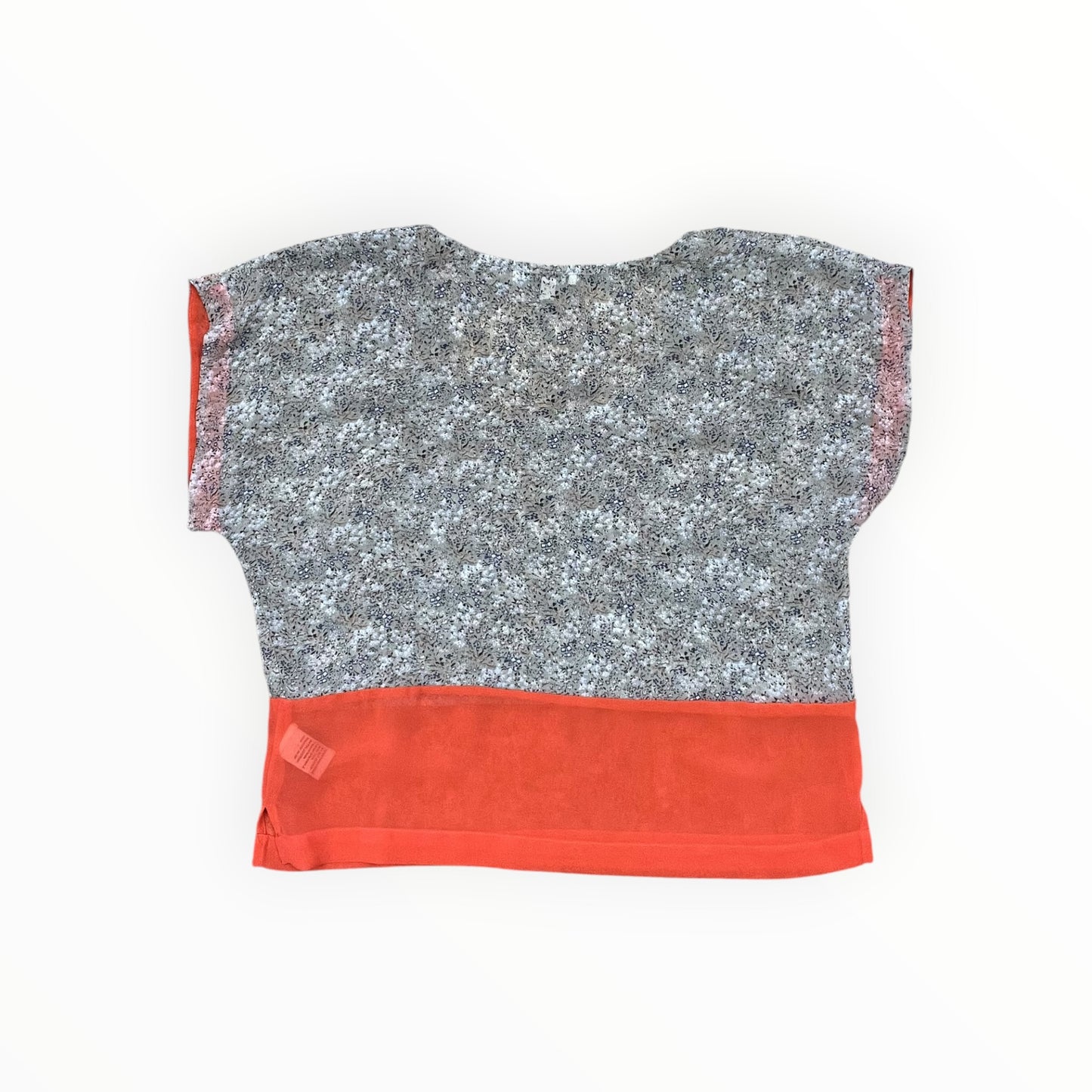 Top Ss By Lucca Couture In Orange & Tan, Size:S