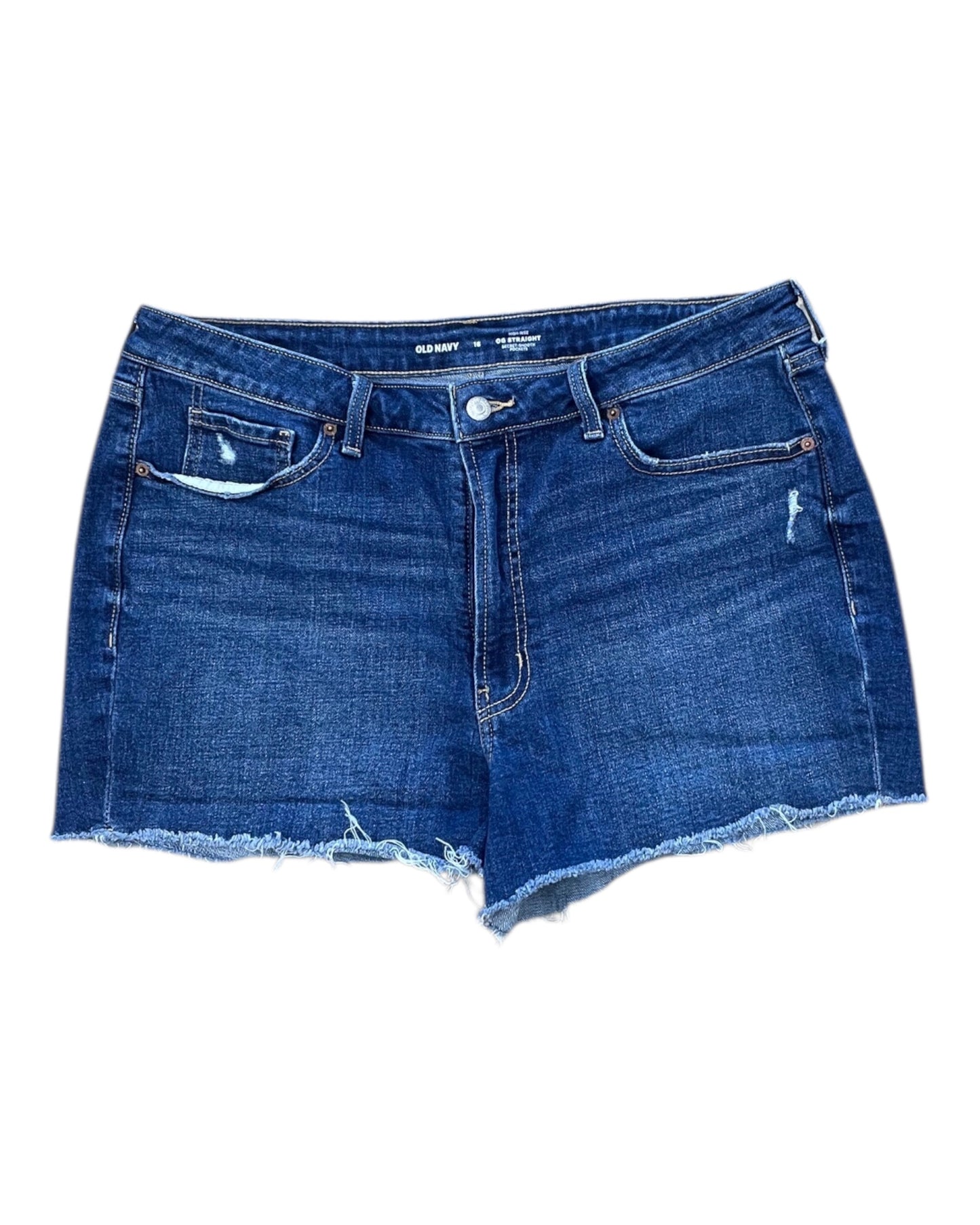 Shorts By Old Navy In Blue Denim, Size:16