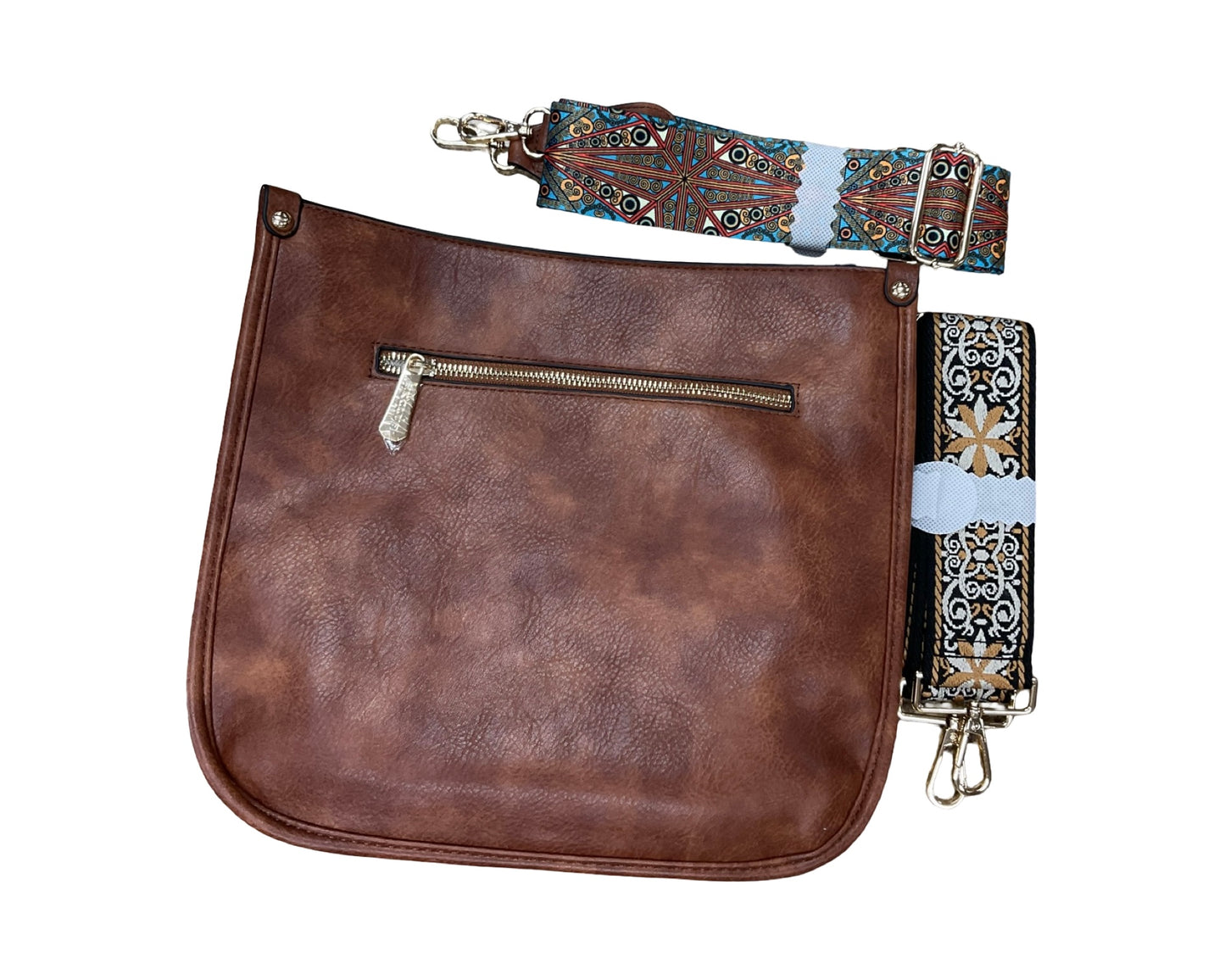 Crossbody By Clothes Mentor In Brown, Size:Medium