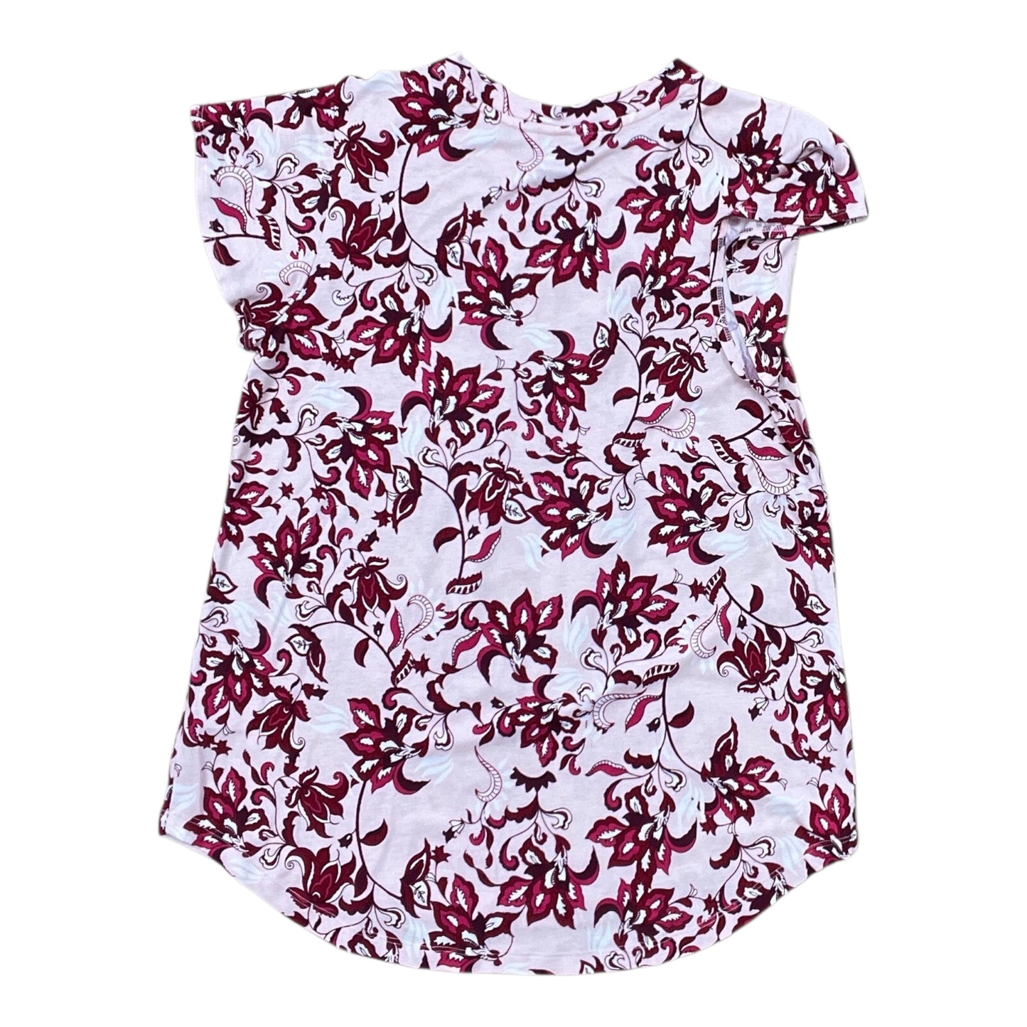 Top Ss By A Beautiful Soul In Pink & Red, Size:S