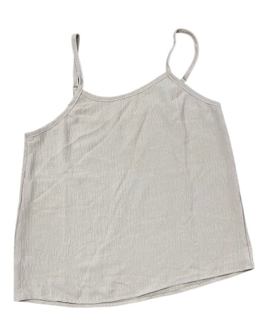 Top Cami By Clothes Mentor In Tan, Size:L