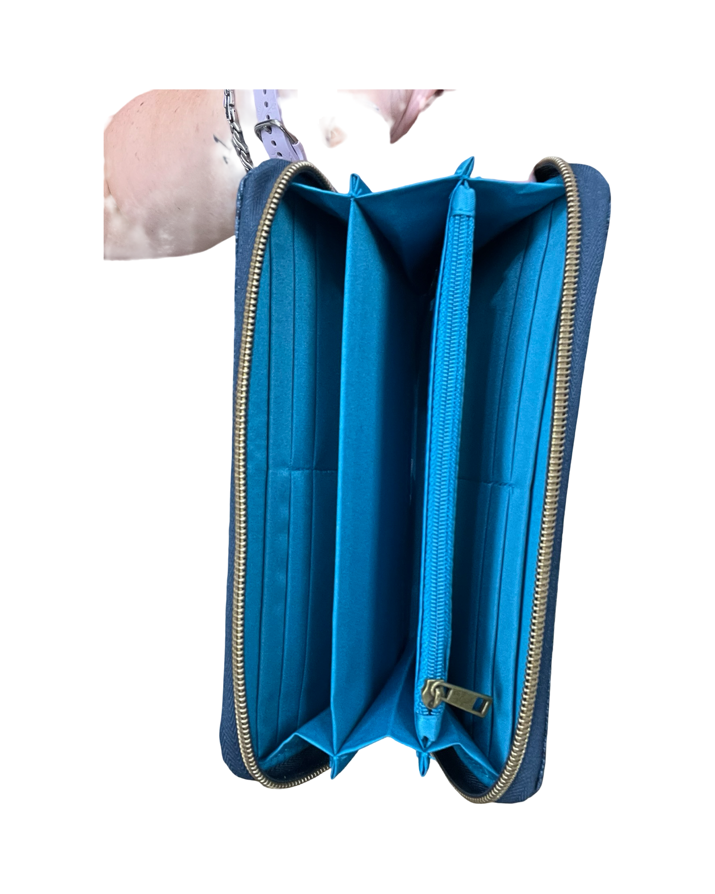 Wallet By Travelon In Blue, Size:Medium