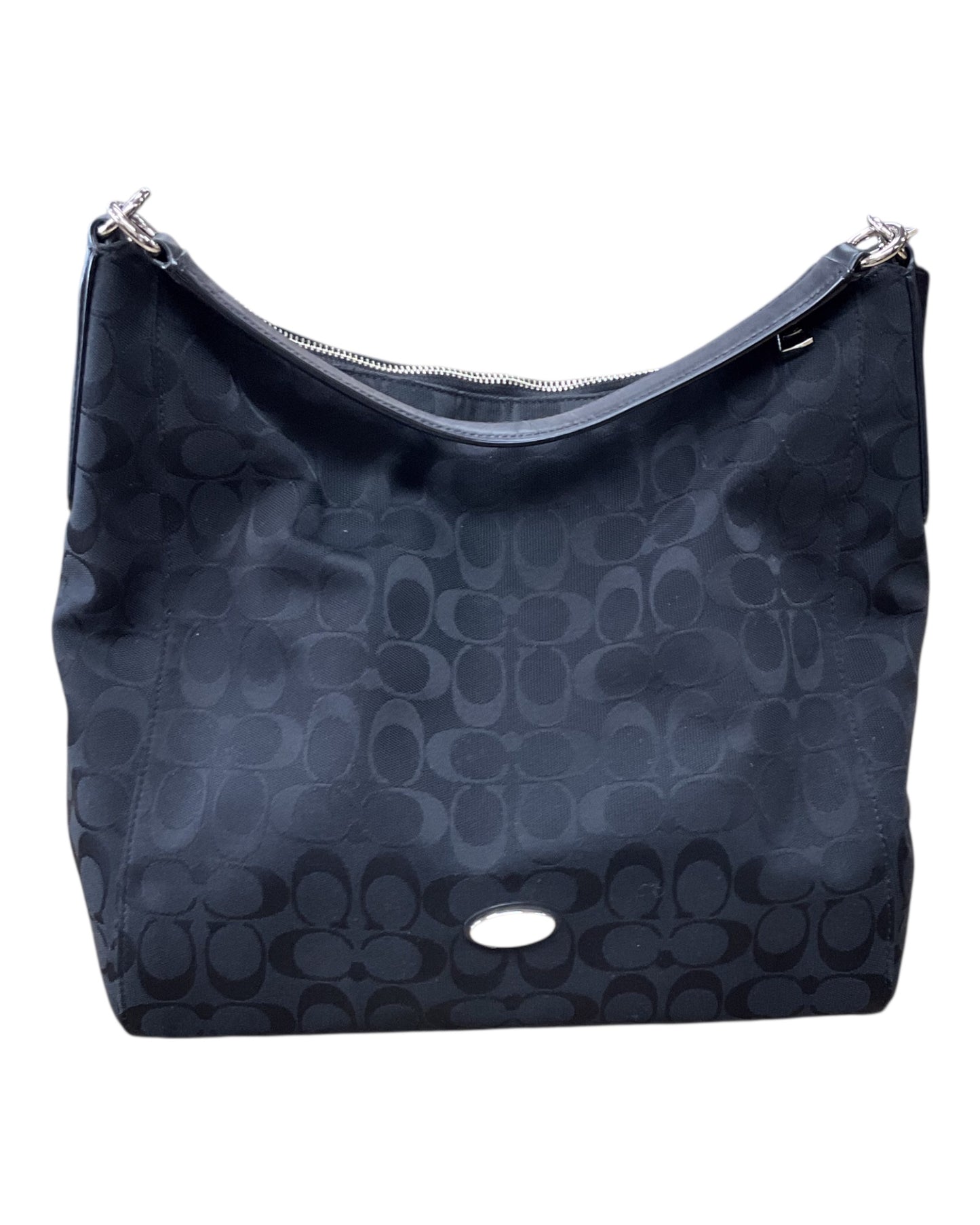 Handbag Designer By Coach In Black, Size:Medium