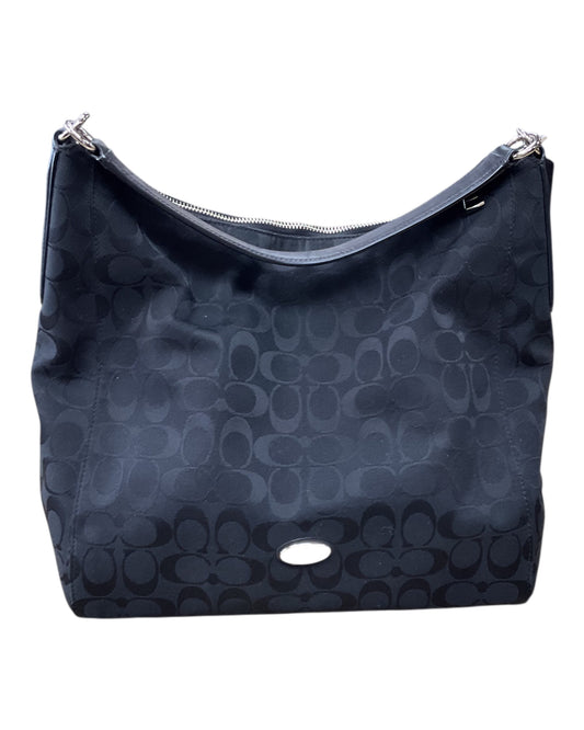 Handbag Designer By Coach In Black, Size:Medium
