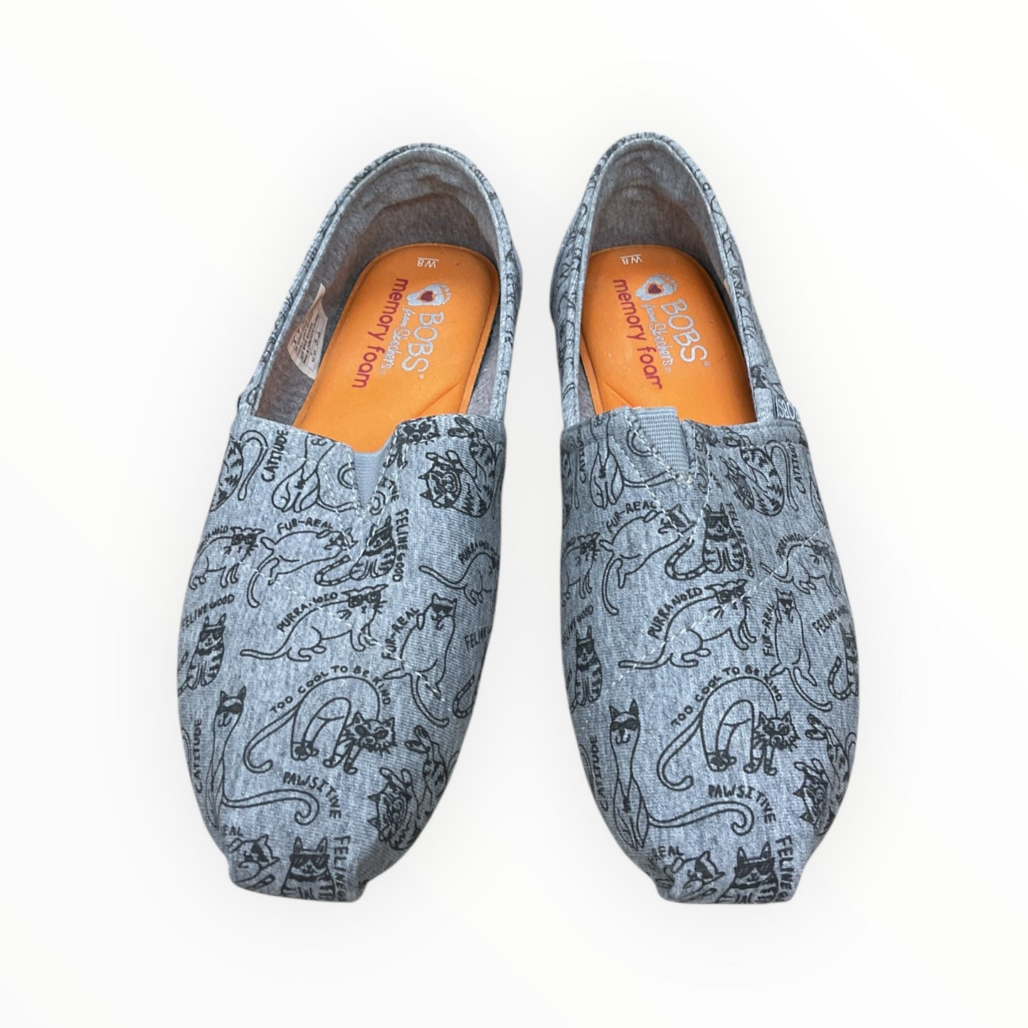 Shoes Flats By Bobs In Grey, Size:8