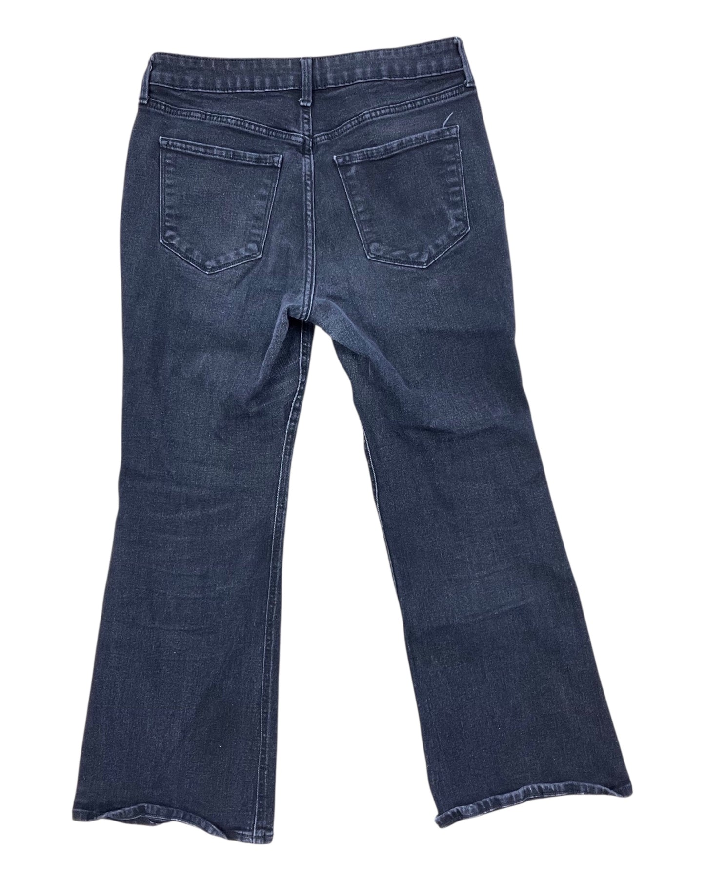Jeans Flared By Old Navy In Black Denim, Size:12P