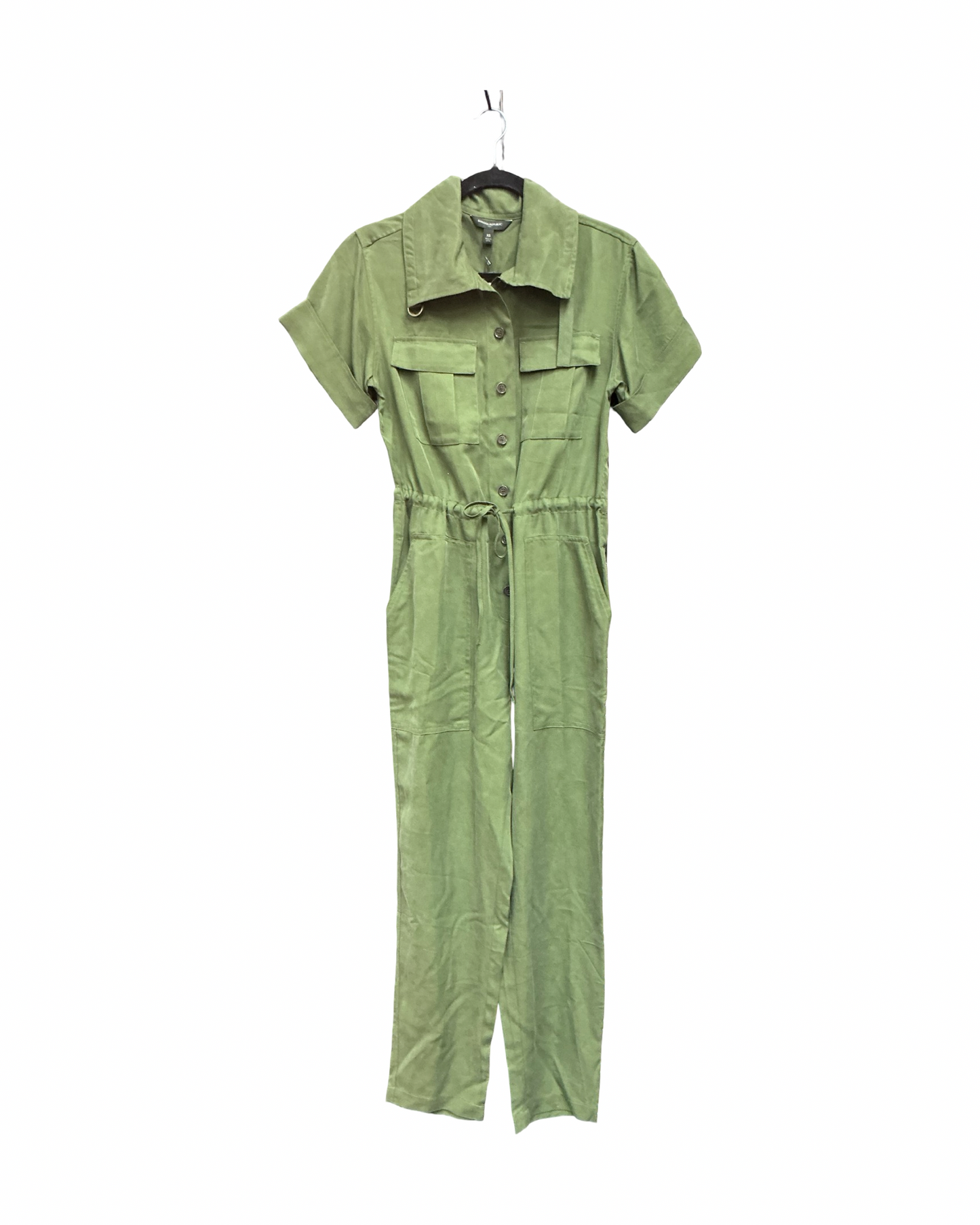 Jumpsuit By Banana Republic In Green, Size:Xs