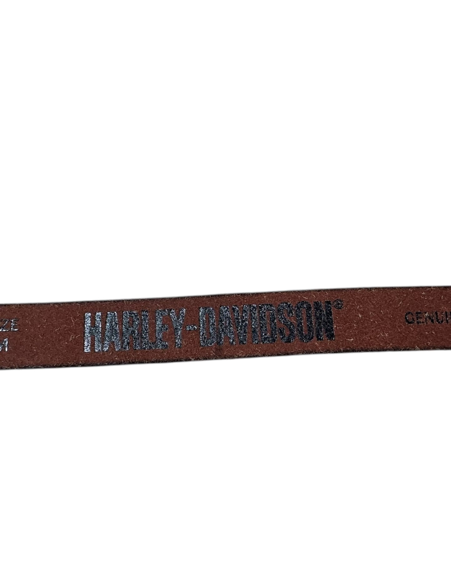 Belt Leather By Harley Davidson In Brown