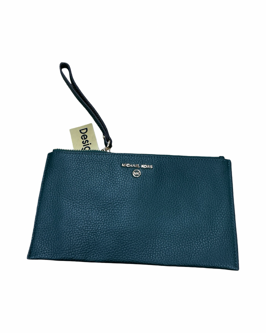Wristlet Designer By Michael Kors In Green, Size:Medium