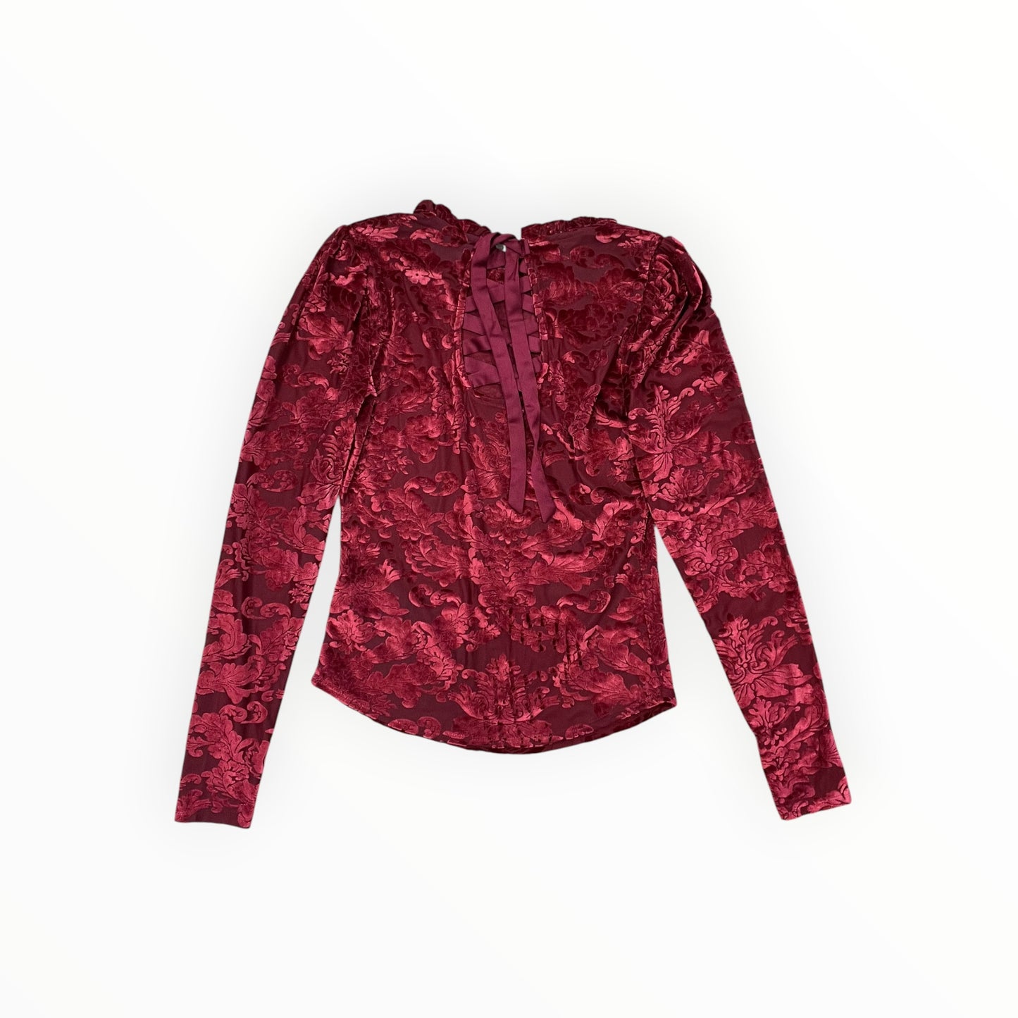 Top Ls By Anthropologie In Red, Size:Xs