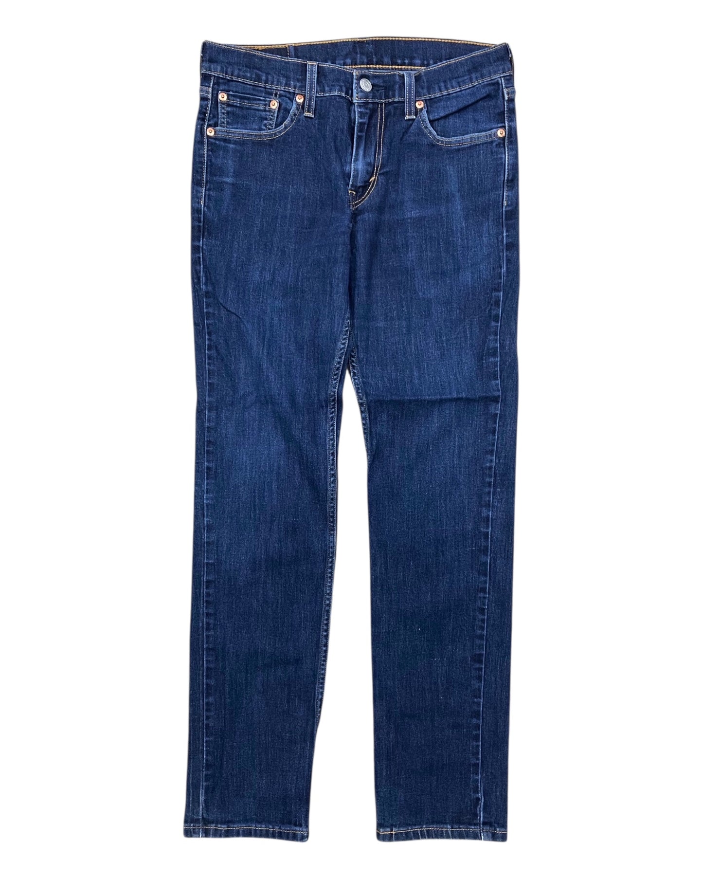 Jeans Skinny By Levis In Blue Denim, Size:10
