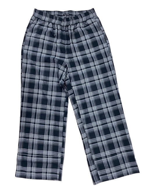 Pants Lounge By Clothes Mentor In Black & White, Size:10