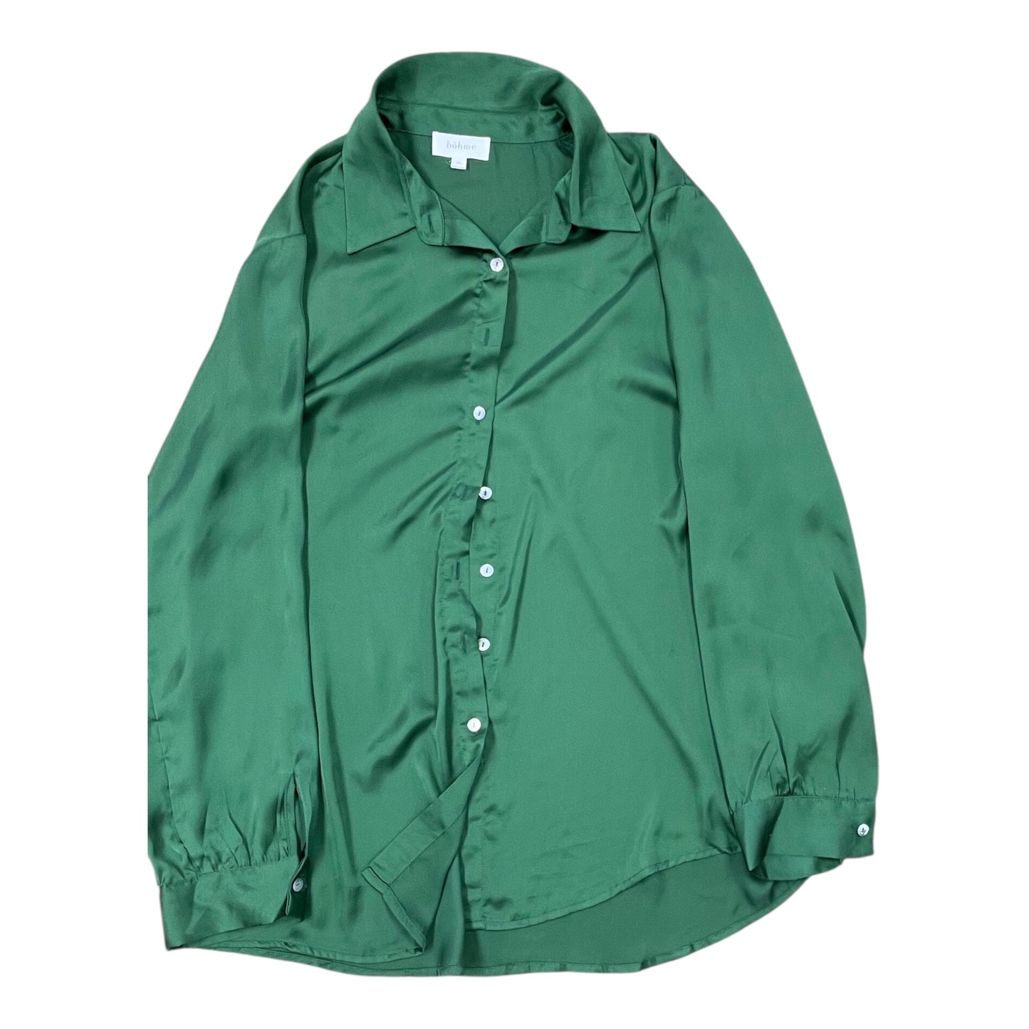 Top Ls By Bohme In Green, Size:Xl