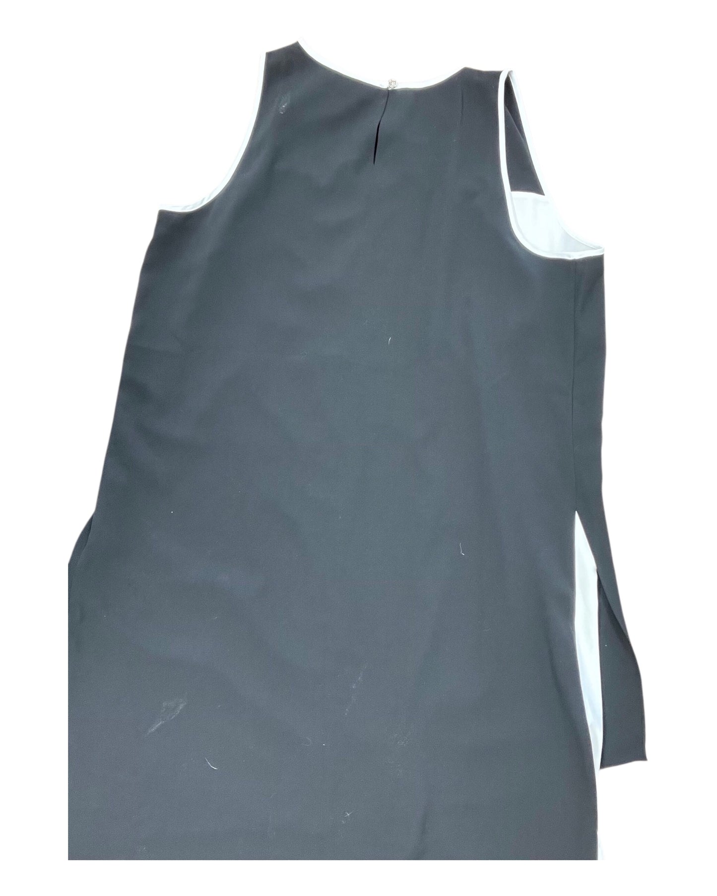 Dress Party Long By Lane Bryant In Black & White, Size:2X