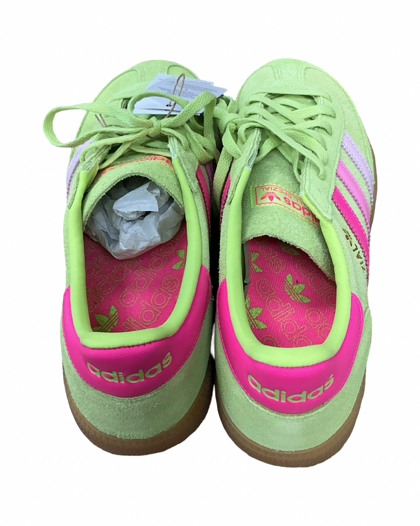 Shoes Athletic By Adidas In Green & Pink, Size:8.5