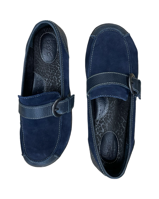 Shoes Flats By Boc In Blue, Size:8.5