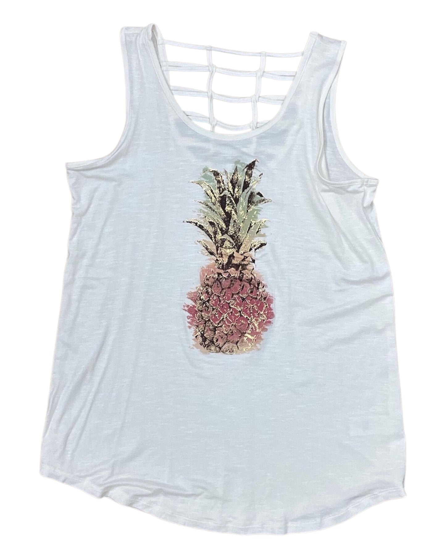 Top Sleeveless By Maurices In White, Size:S