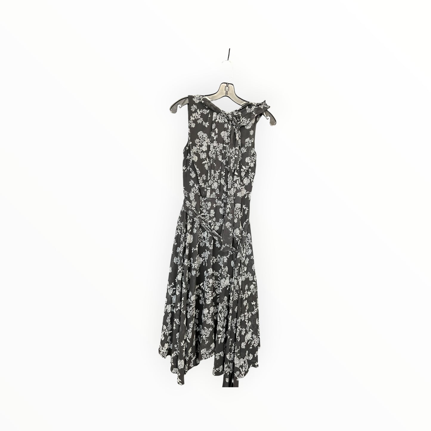 Dress Casual Midi By Ralph Lauren In Black & White, Size:Xs
