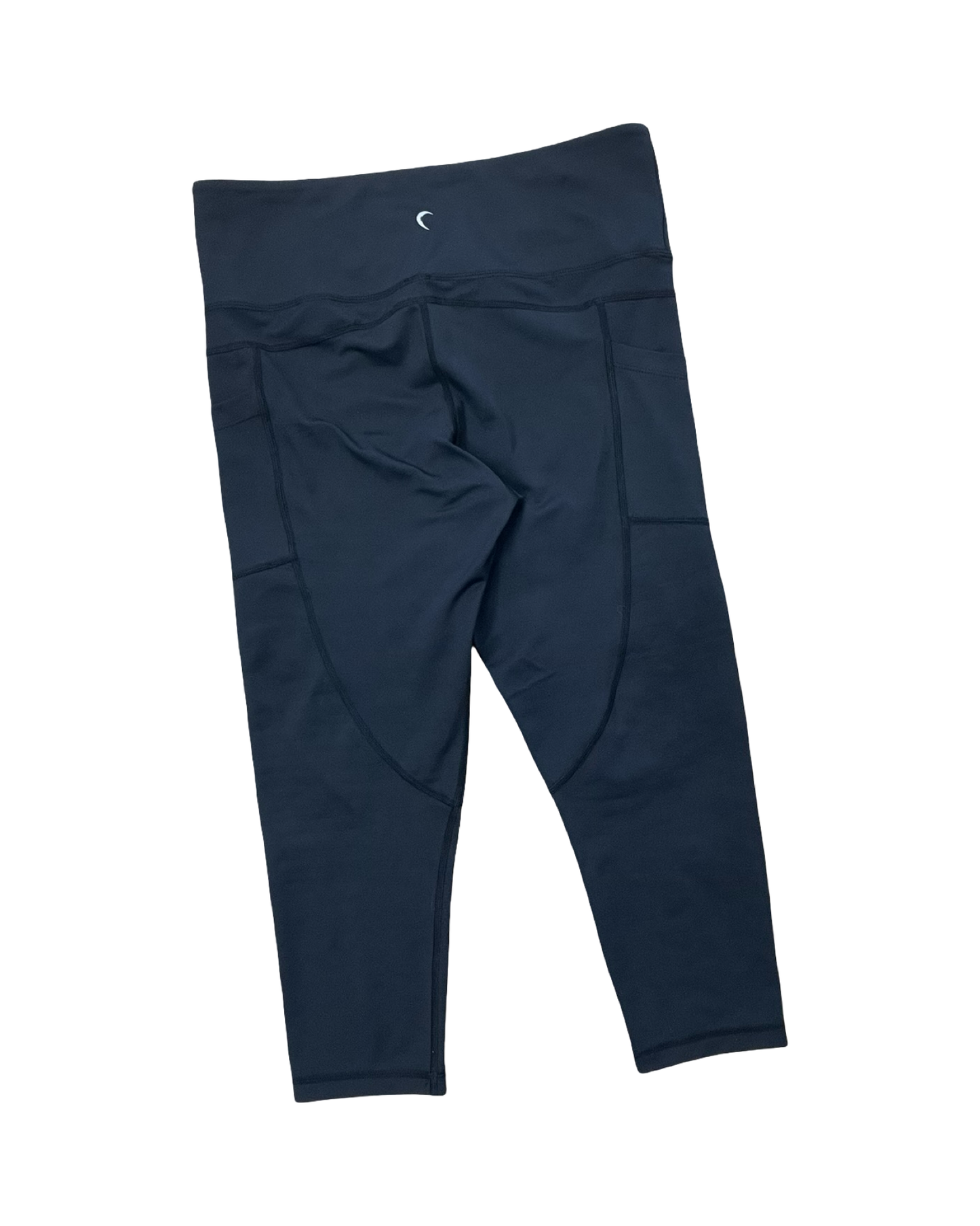 Athletic Leggings Capris By Zyia In Black, Size:L
