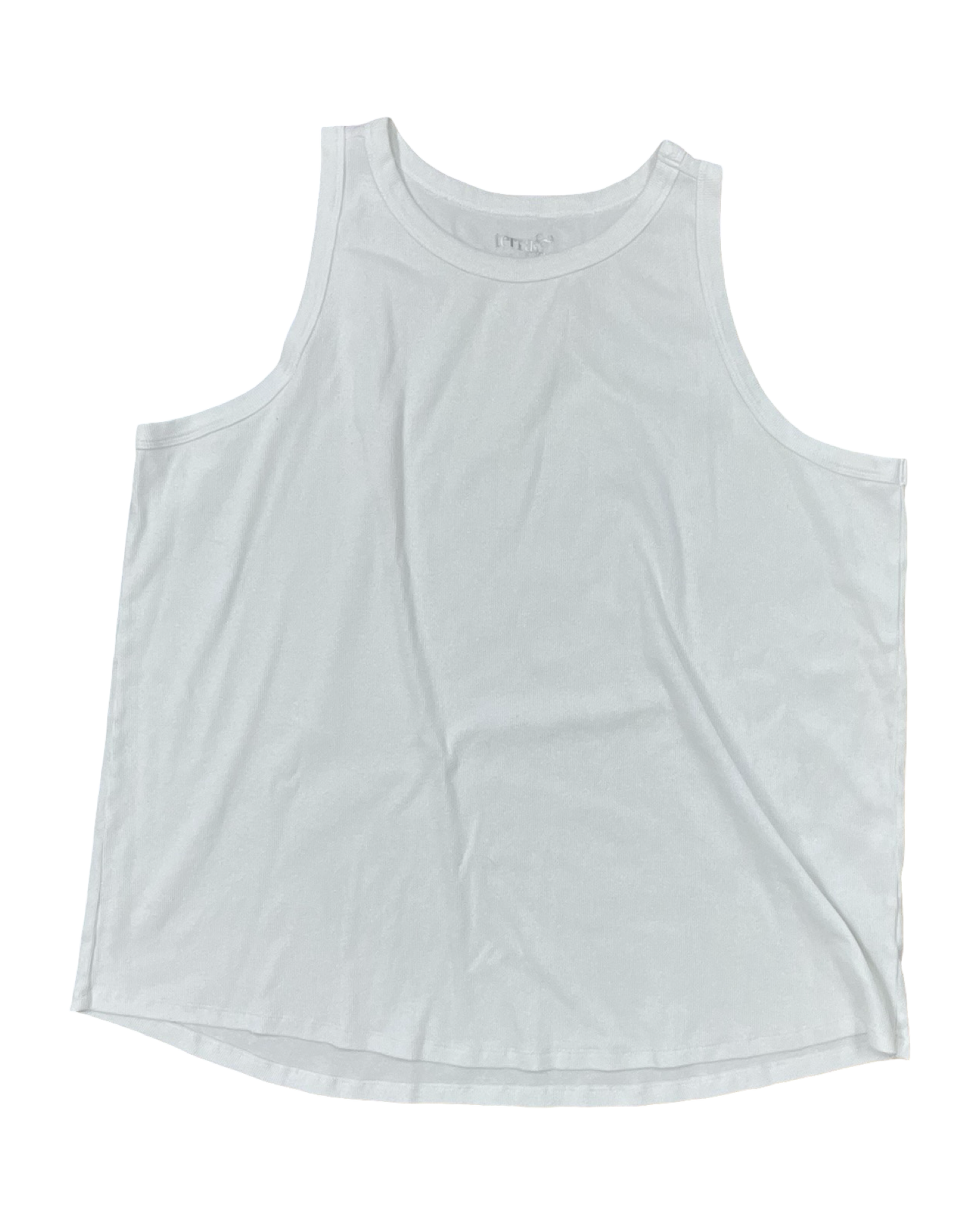 Tank Top By Terra & Sky In White, Size:3X