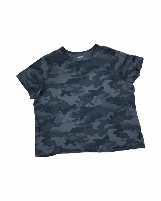Top Ss By Old Navy In Camouflage Print, Size:Xl