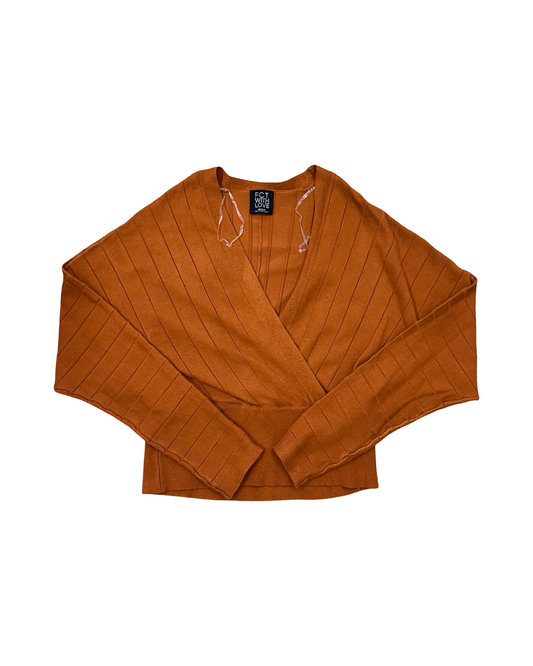 Top Ls By Clothes Mentor In Orange, Size:M