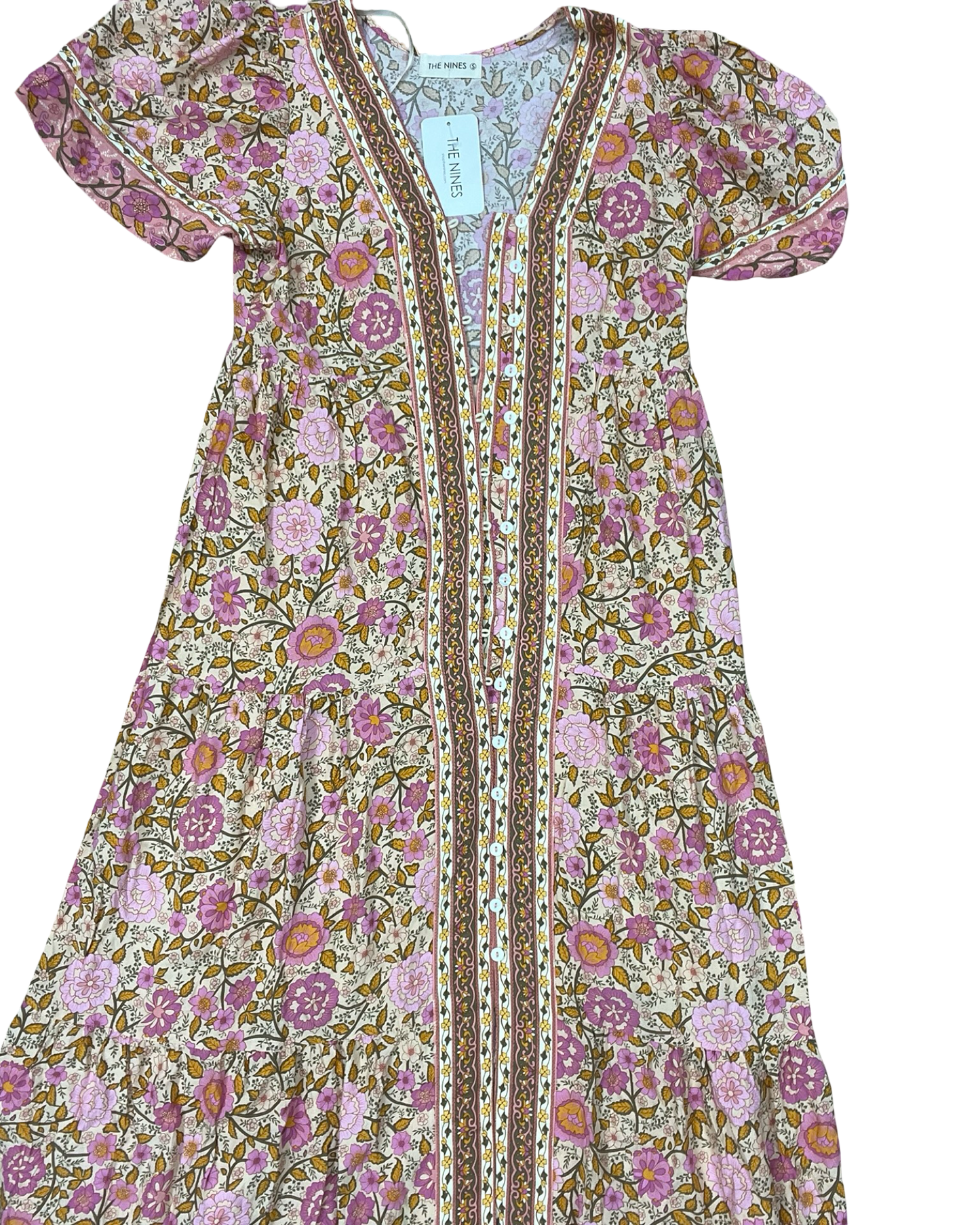 Dress Casual Maxi By The Nines In Pink, Size:S