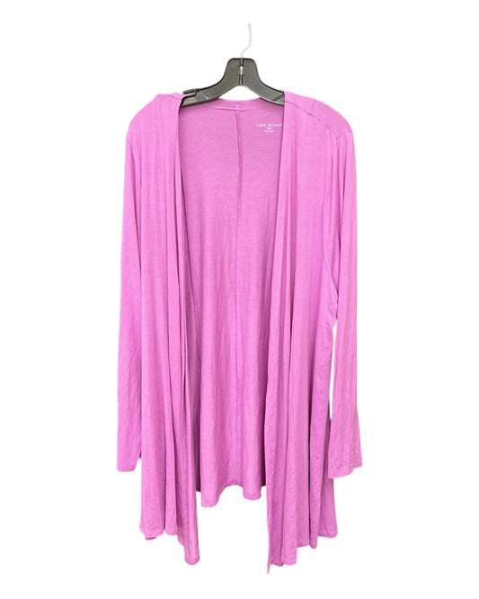 Cardigan By Lane Bryant In Purple, Size:3X
