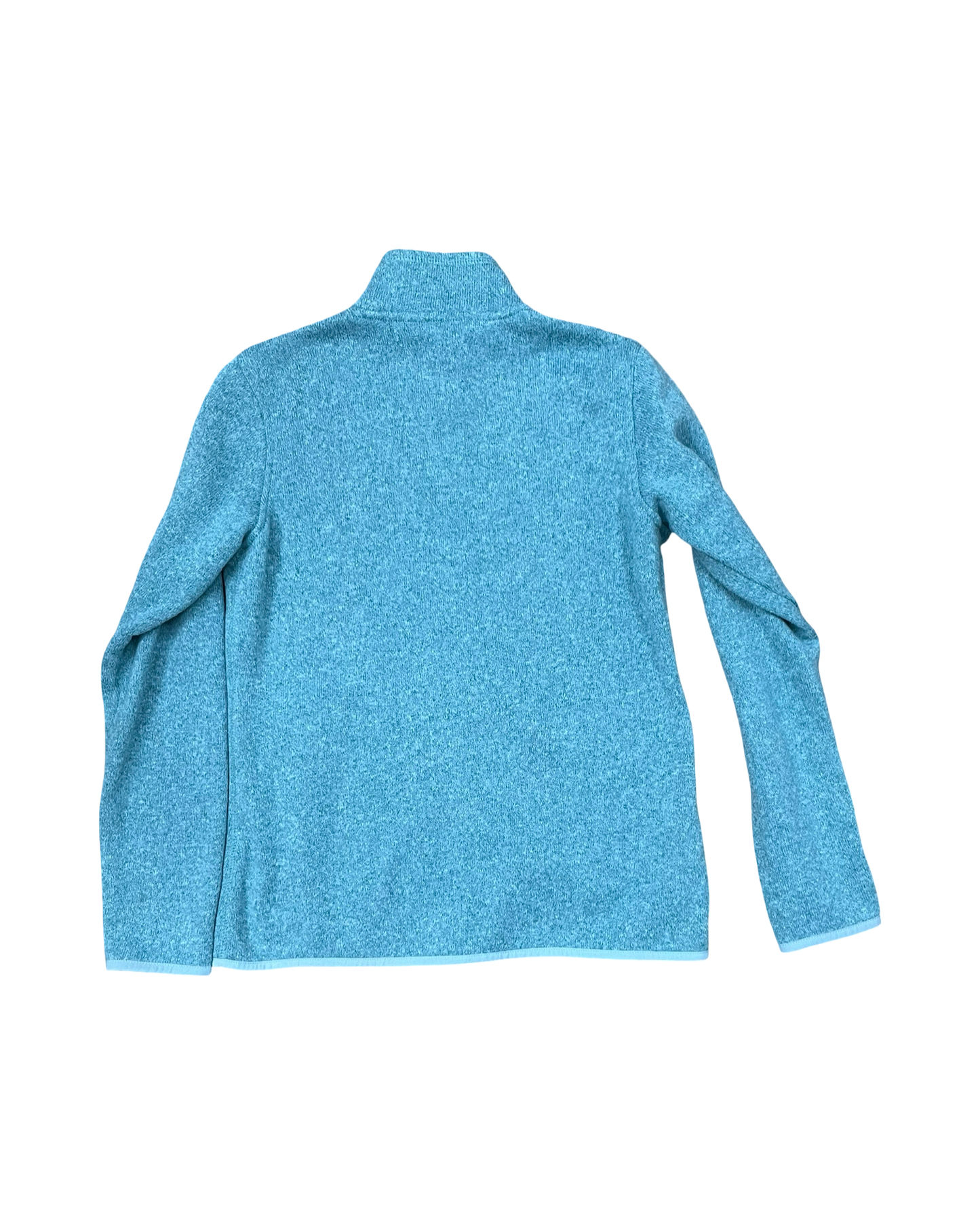 Jacket Fleece By Eddie Bauer In Aqua, Size:S
