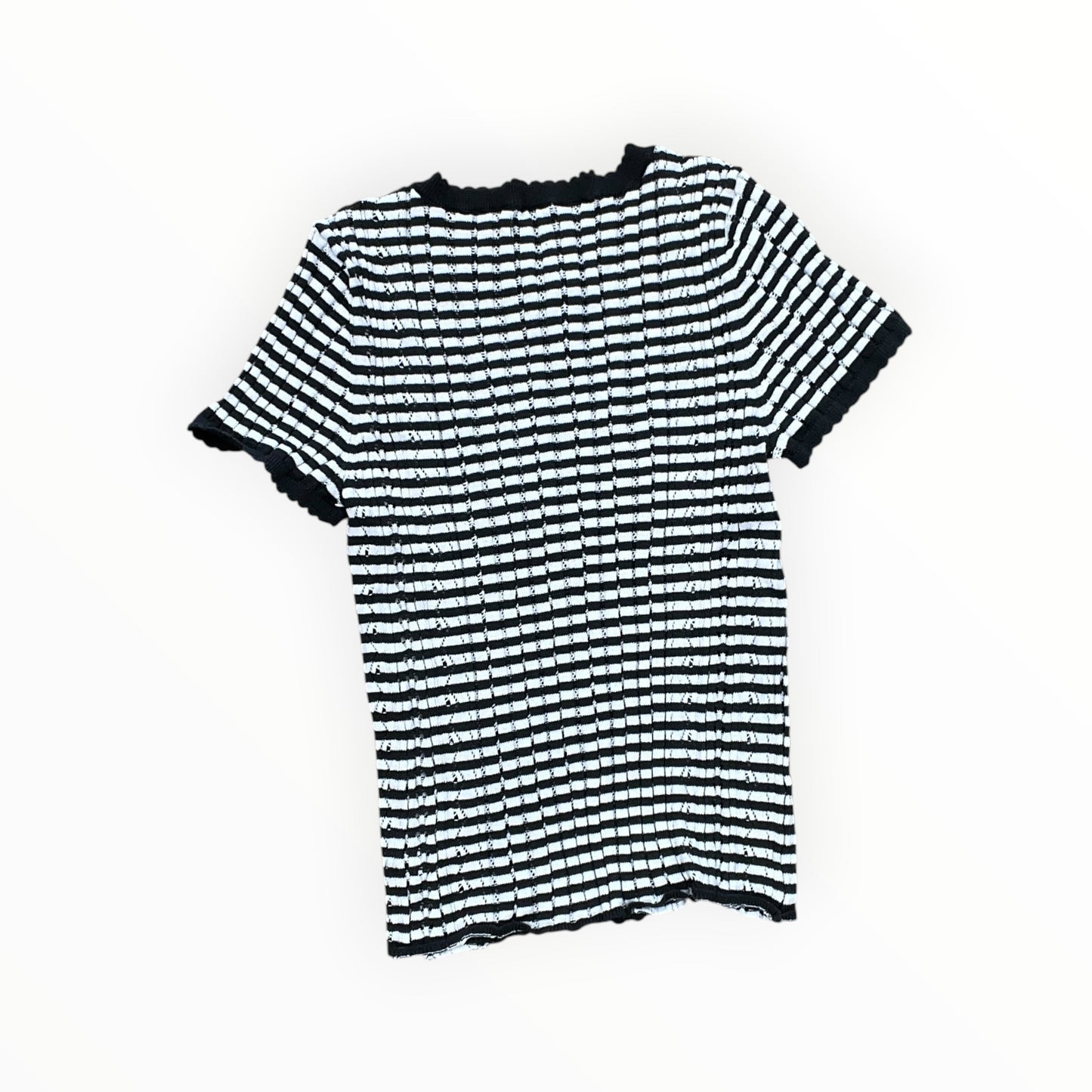 Top Ss By American Eagle In Grey & White, Size:L