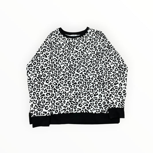 Top Ls By Clothes Mentor In Animal Print, Size:Xl