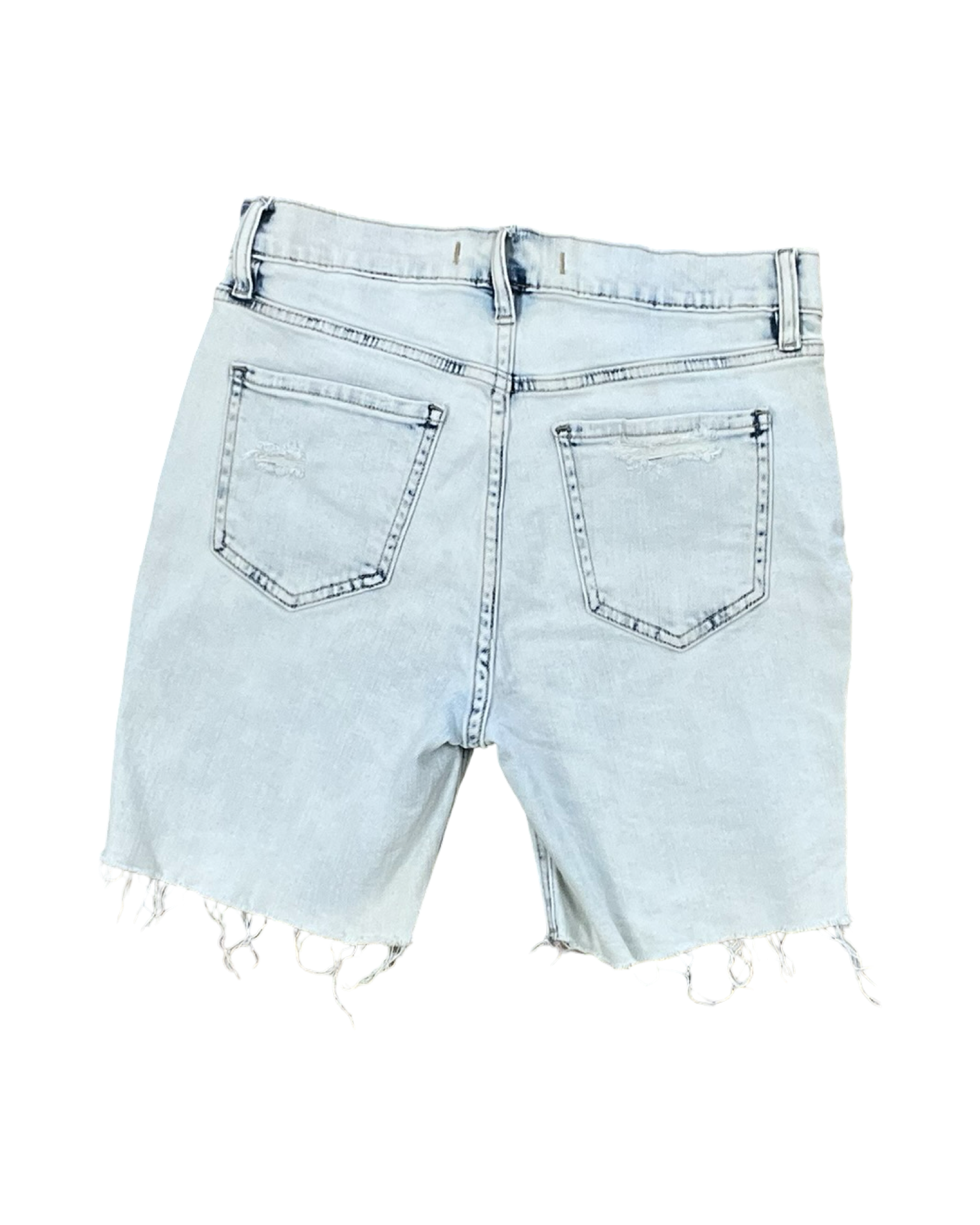 Shorts By Eunina In White Denim, Size:4