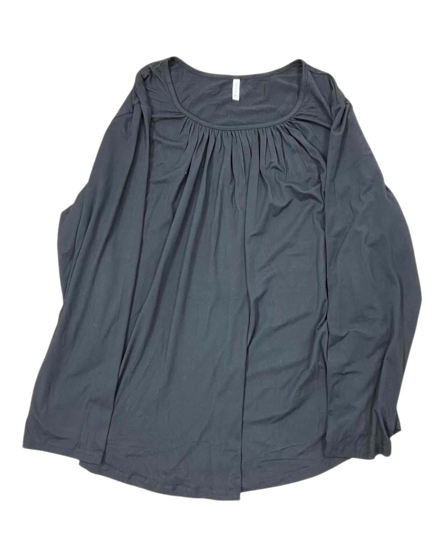 Top Ls By Clothes Mentor In Black, Size:3X