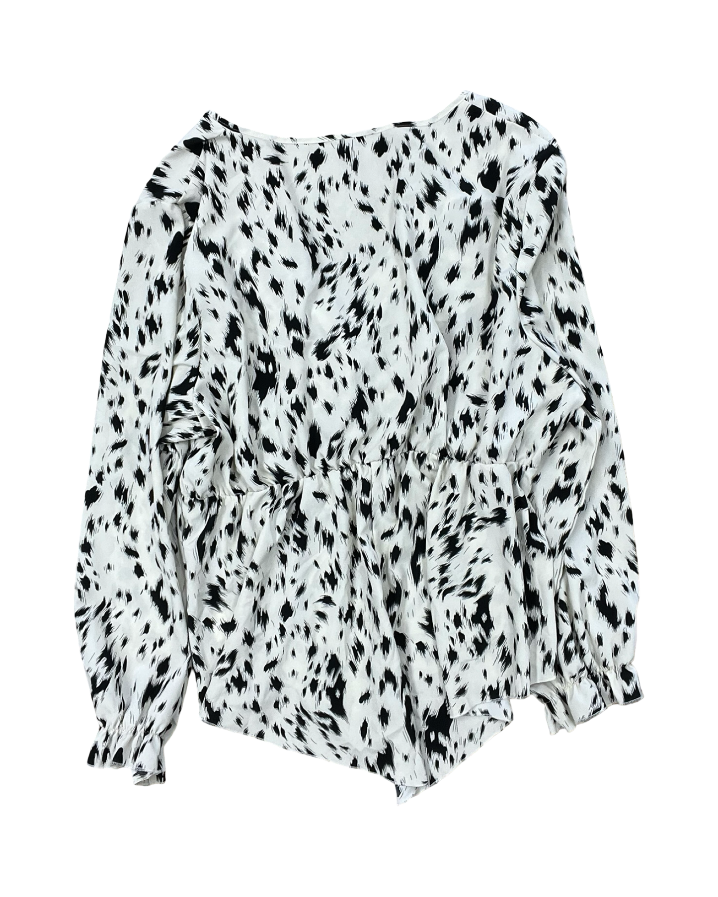 Top Ss By Shein In Black & Cream, Size:4X