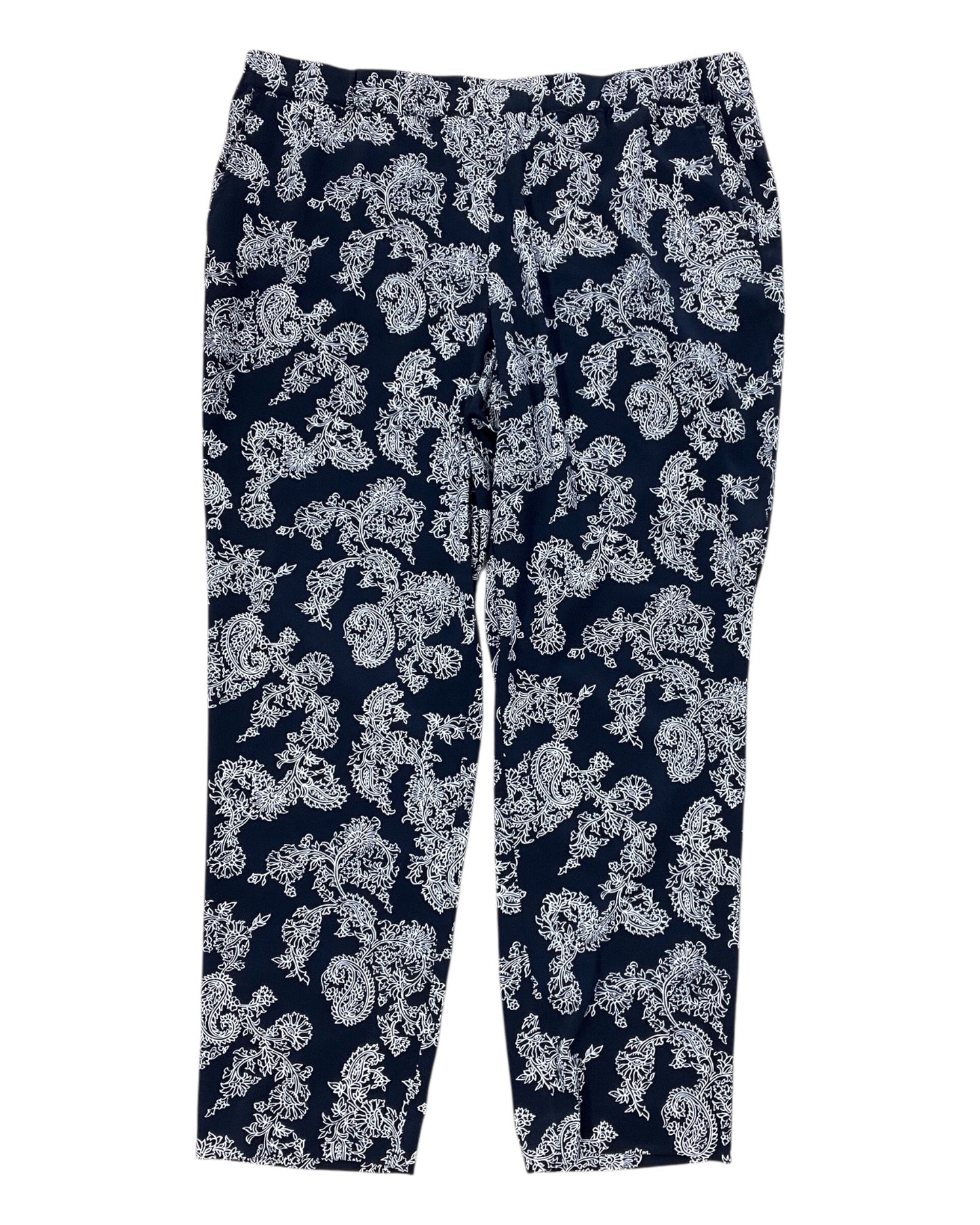 Pants Dress By Ann Taylor In Navy, Size:14