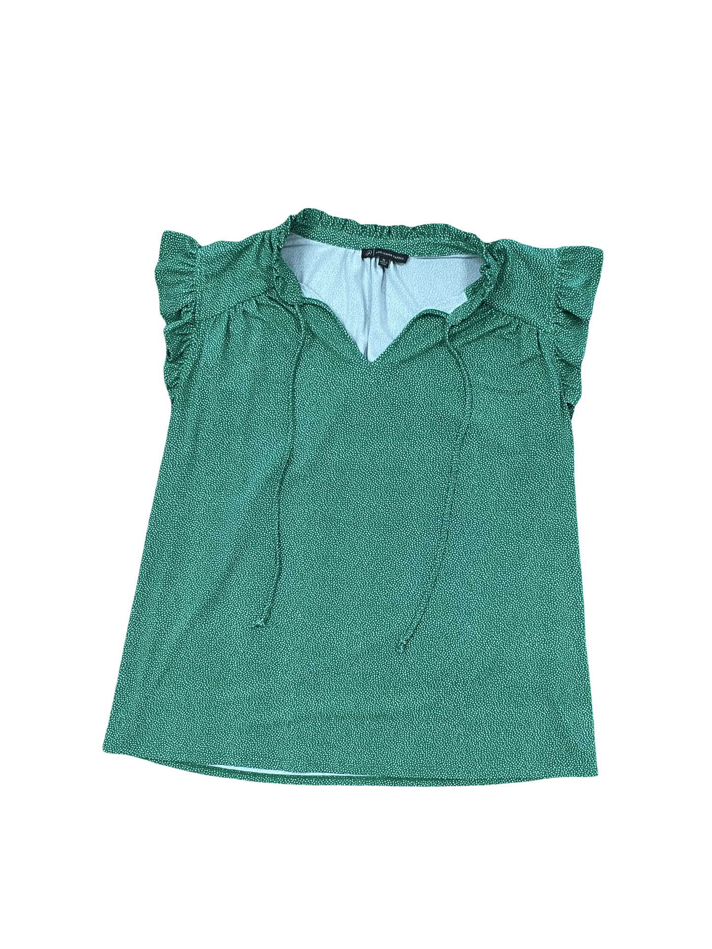 Top Ss By Adrianna Papell In Green, Size:Xl