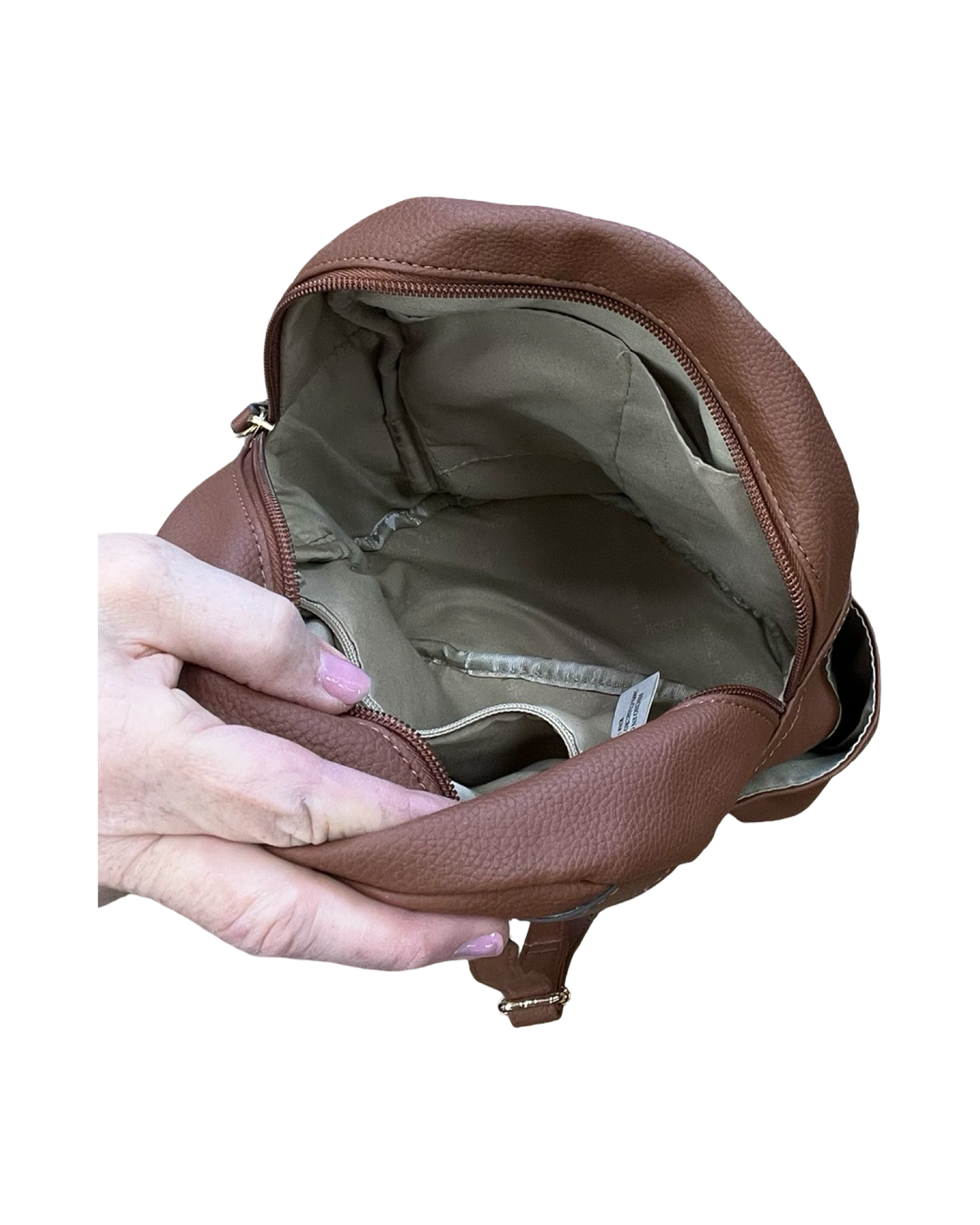Backpack By Rosetti In Brown, Size:Small