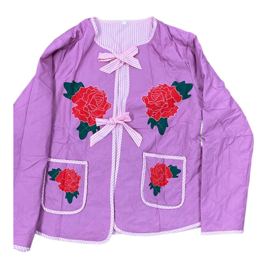 Jacket Puffer & Quilted By Clothes Mentor In Pink, Size:M