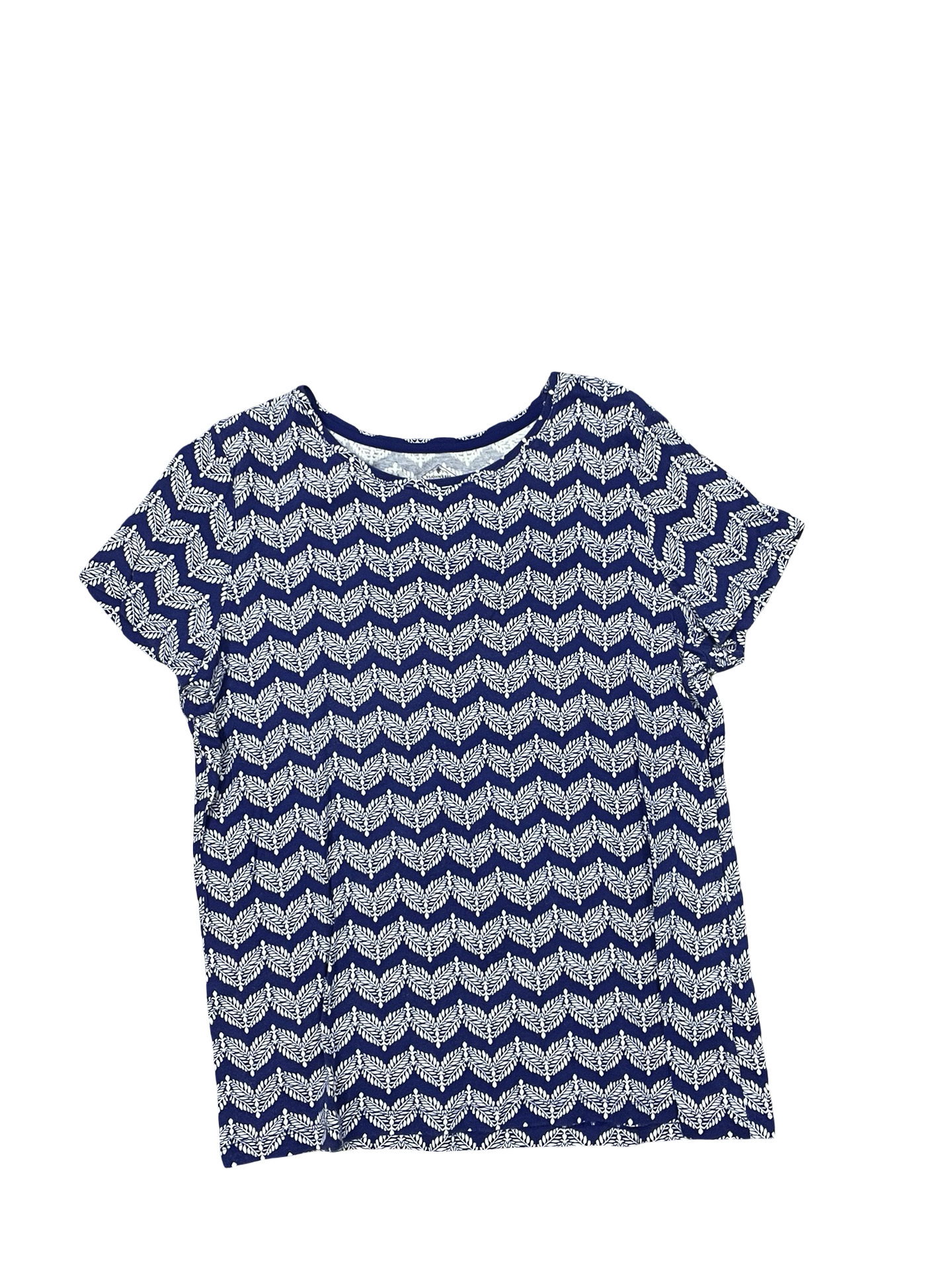 Top Ss By St Johns Bay In Purple & White, Size:L