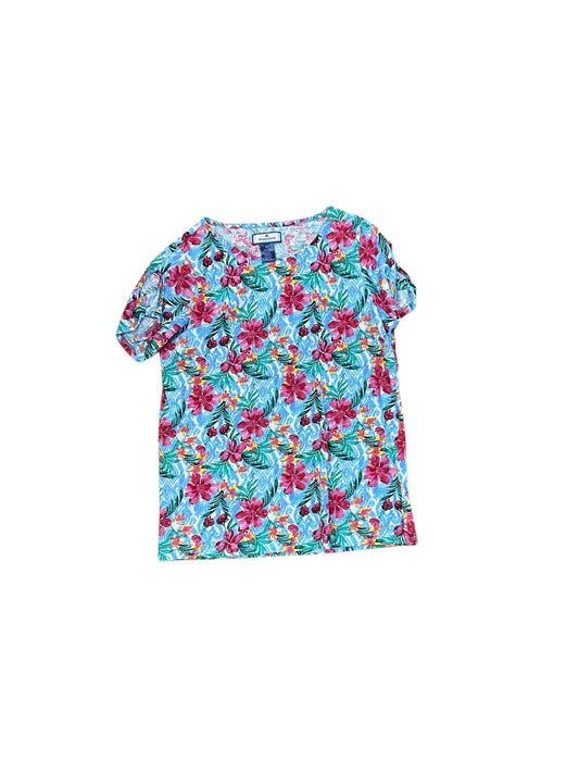 Top Ss By Stella Parker In Blue & Red, Size:M