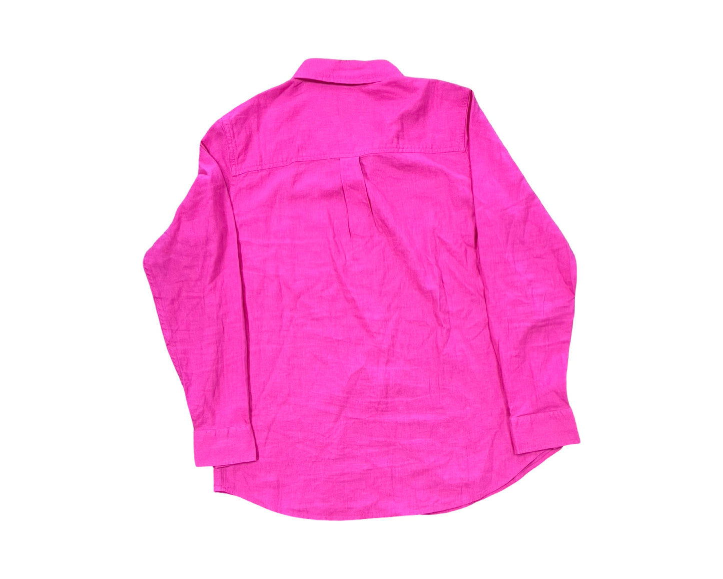 Blouse Ls By Gap In Pink, Size:M
