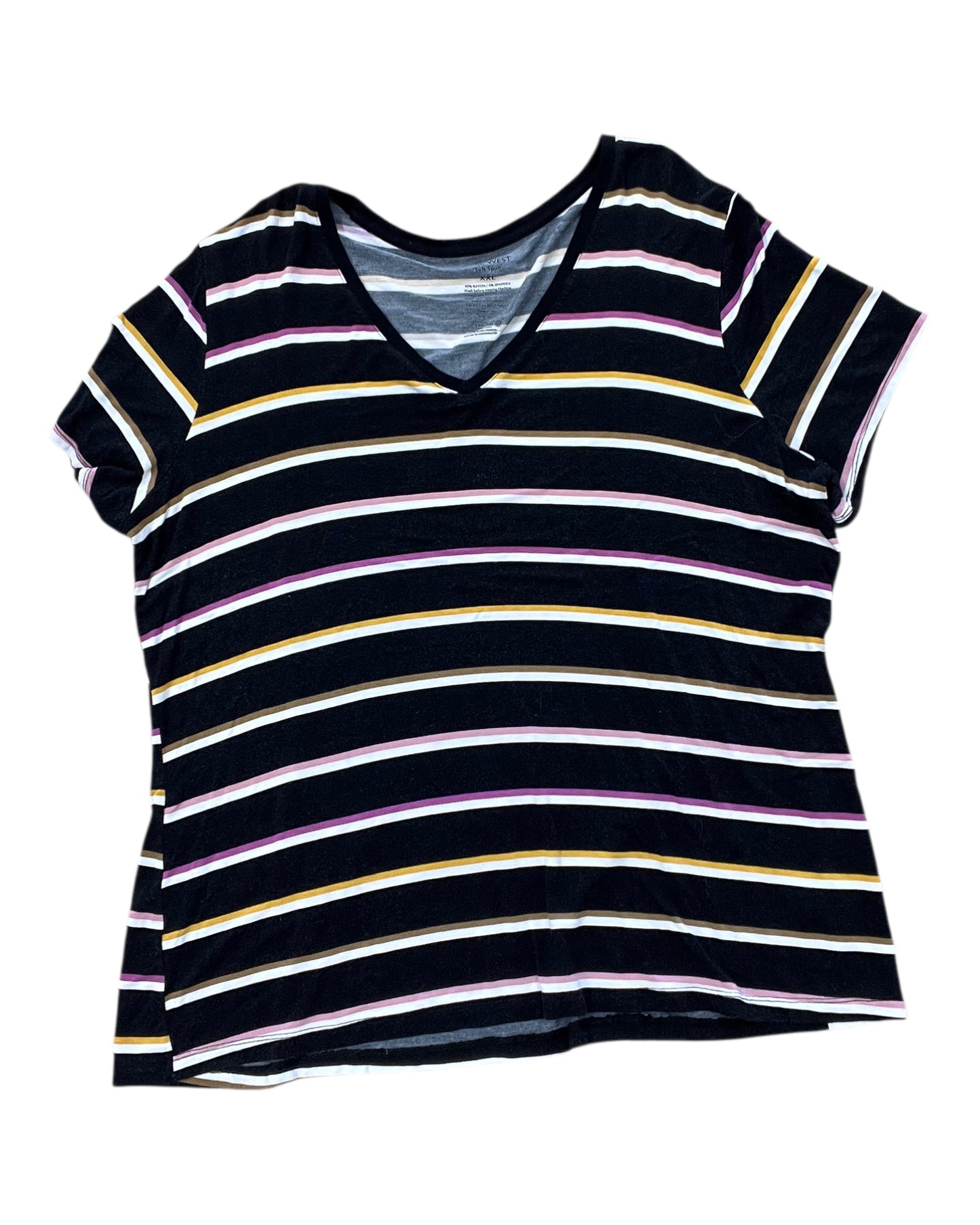 Top Ss By Nine West In Black, Size:1X