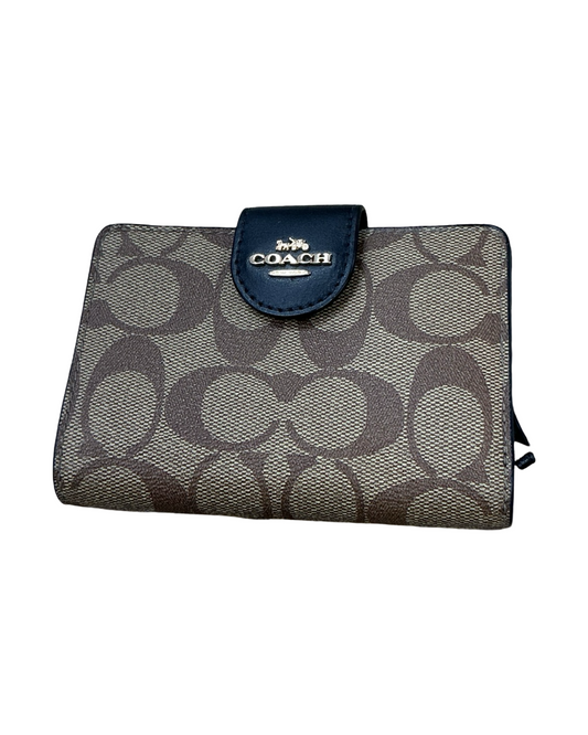 Wallet Designer By Coach In Brown, Size:Small