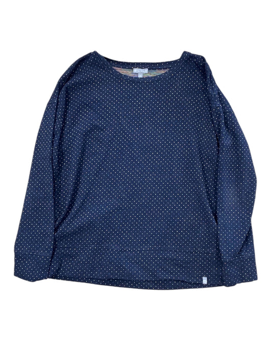 Top Ls By Talbots In Navy, Size:Mp