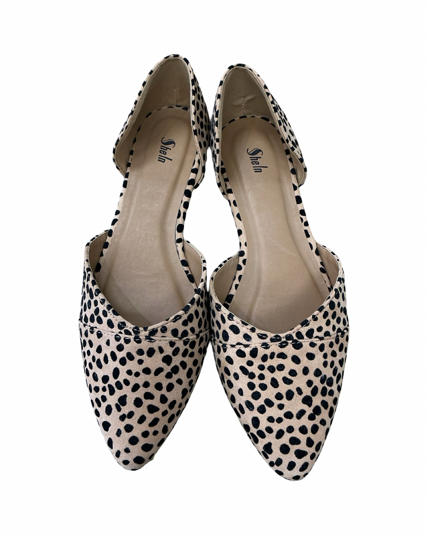 Shoes Flats By Clothes Mentor In Animal Print, Size:8.5