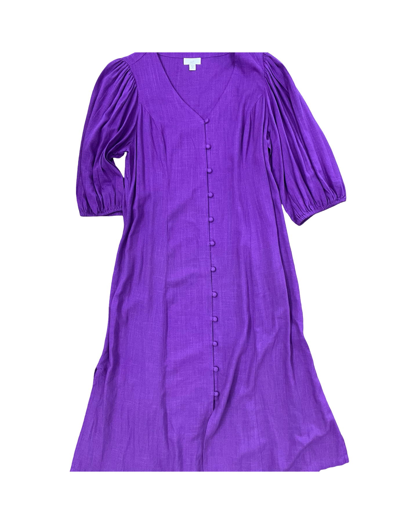 Dress Casual Maxi By J. Jill In Purple, Size:Mp