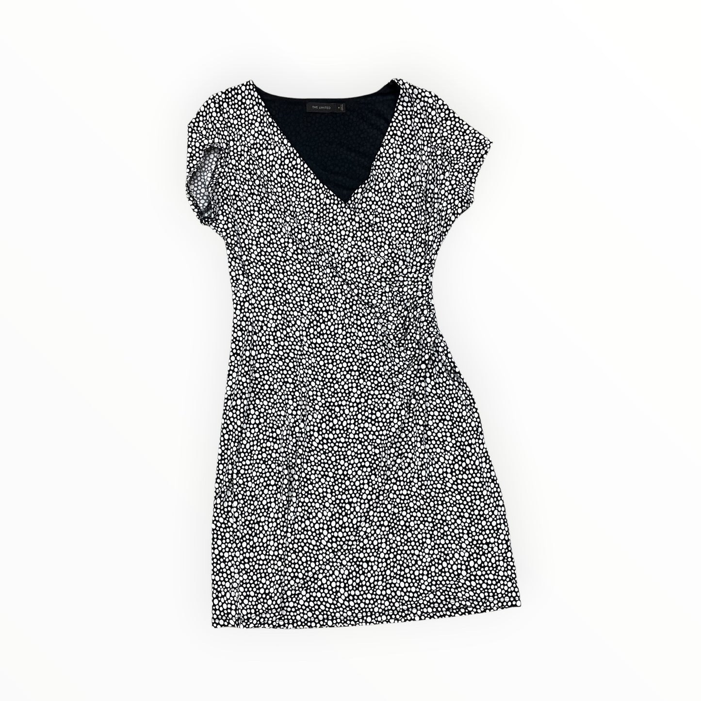 Dress Work By Limited In Black & Cream, Size:M
