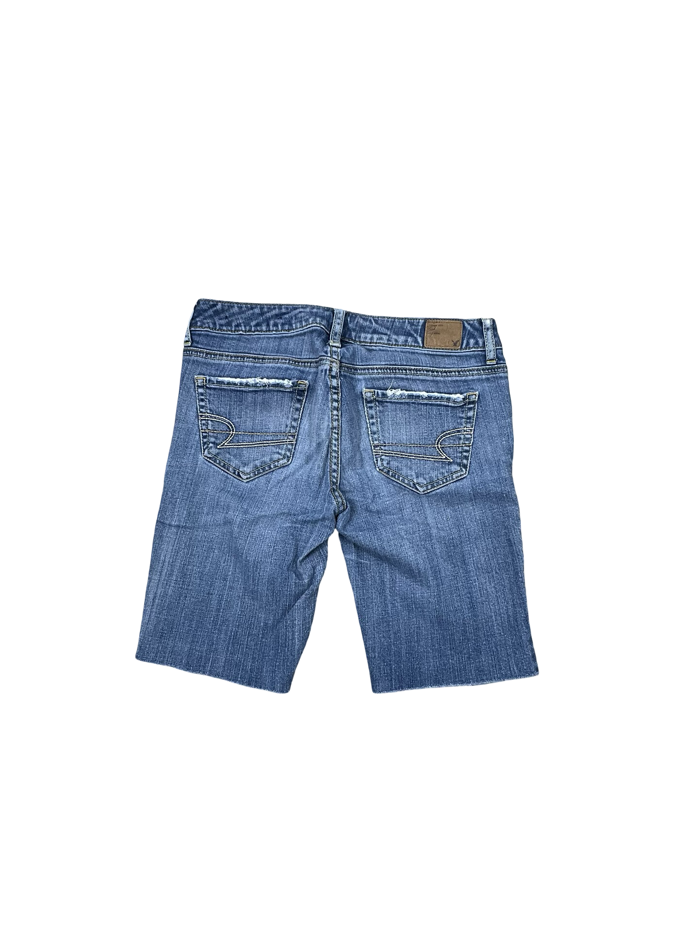 Shorts By American Eagle In Blue Denim, Size:0